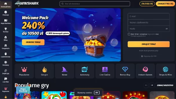 Winshark Homepage